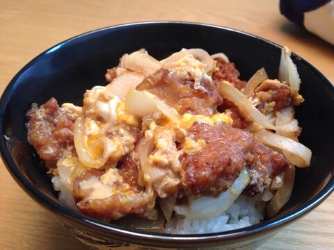 簡単☆リメイク☆節約☆唐揚げ卵とじ丼！